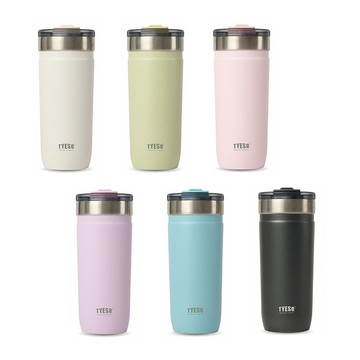 【H&R安室家】TYESO泰碩 304不鏽鋼保溫咖啡杯710ml(H81)