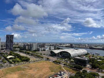 輝達--亞灣總圖世貿海景樓中樓5房雙平車｜高雄市苓雅區新光路