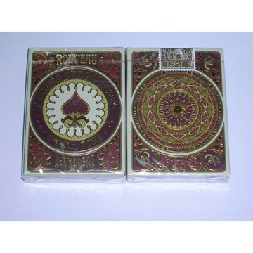 【USPCC 撲克】NOUVEAU Playing Cards red(小壓角不傷牌）-S102532