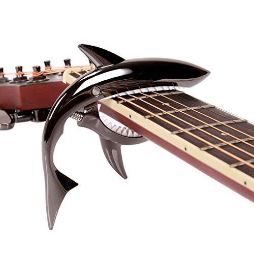 Shark Guitar Capo Pretty Cool エレキアコースティッククラシックギターウクレレ亜鉛合金スプリングカポ