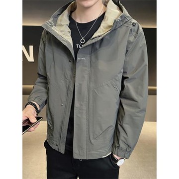 二棉外套男士秋冬季2025新款高級感冬天加棉加厚夾克成熟穩重男裝