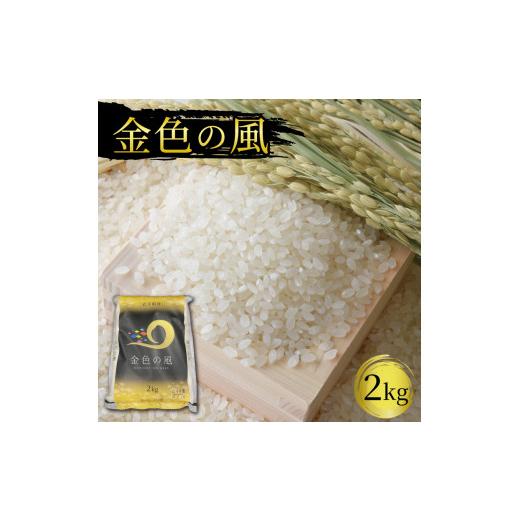 ふるさと納税 岩手県 大船渡市 精米 2kg 一等米 金色の風 岩手県産 ご飯 白米