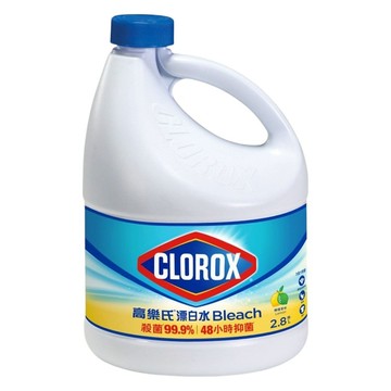 CLOROX 高樂氏 漂白水 檸檬香  1桶  2.8L