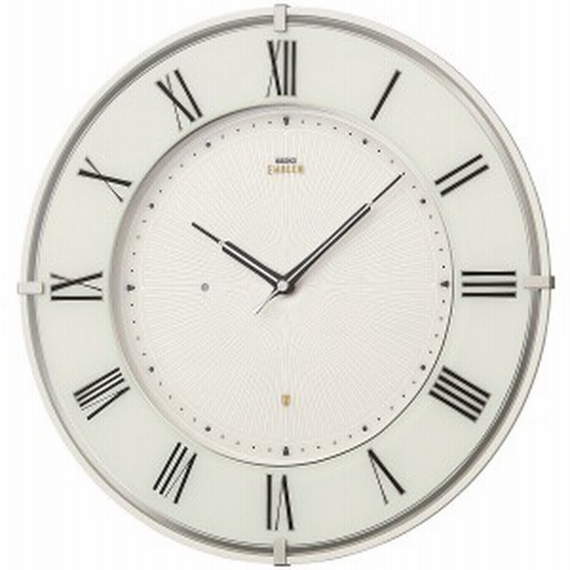 掛け時計 お洒落 薄型クロック セイコーエンブレム 壁掛け時計 Seiko 電波時計 Hs542w 通販 Lineポイント最大1 0 Get Lineショッピング