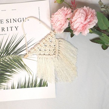 迷你編織小掛飾【Macrame Wall Hanging】