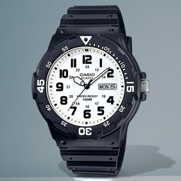 MRW-200H-7B 運動休閒 當兵學生 防水100米指針錶