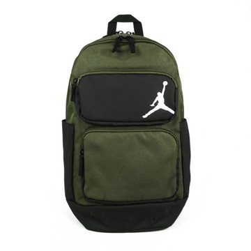 Nike Jordan Essentials [HF7290-222] 後背包 雙肩背 筆電包 喬丹 綠 黑