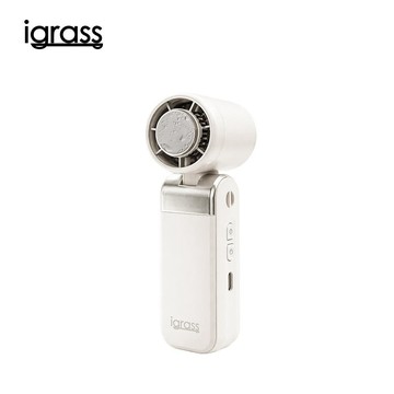 【igrass】TINY急速製冷折疊風扇(IGS064)-白