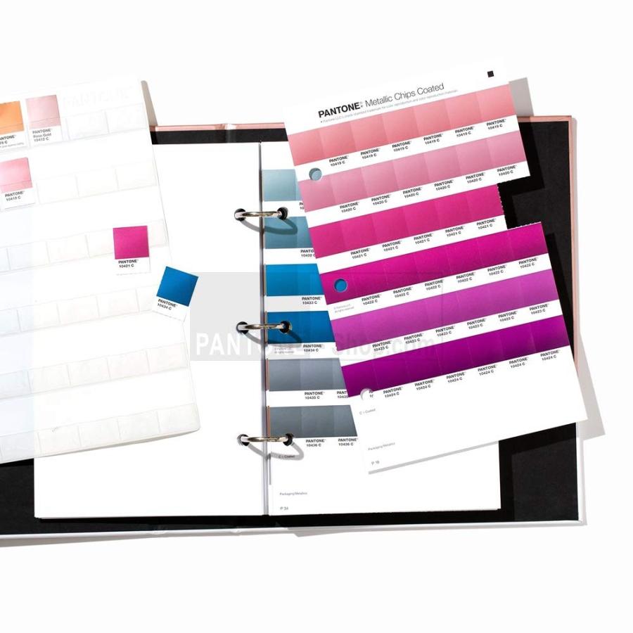 PANTONE パントン  メタリック コーテッド チップブック 2019 GB1507A 新色54色を含む全655色