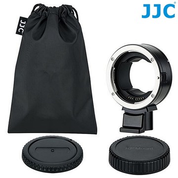 JJC副廠Canon光圈快門自動對焦鏡頭轉接環CA-EF_RF(具電子接點,相容佳能原廠EF-EOS R鏡頭控制環)EOS轉RF鏡頭轉接器