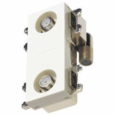 電設資材関連 マスプロ電工 直列ユニット 2端子型・中継用 2DWK15-B