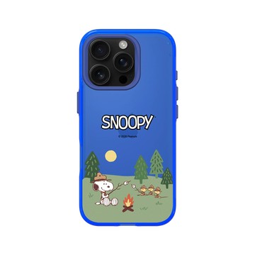 iPhone 16 Pro Clear 激光藍 - 史努比 Snoopy - 露營趣