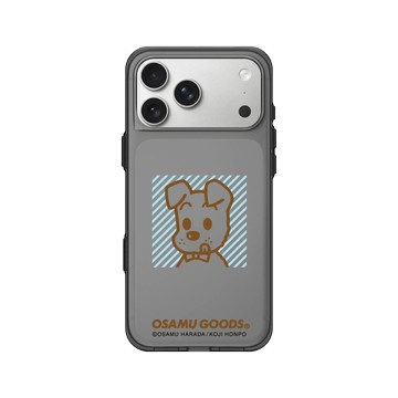 iPhone 17 Pro Max Clear (相機按鈕) 酷墨灰 - OSAMU GOODS - 多彩系列-Dog