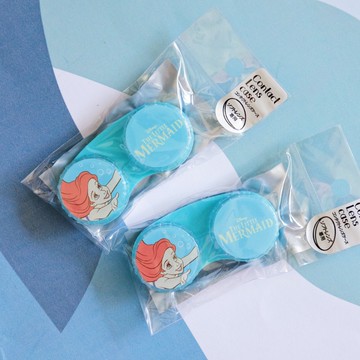 《迪士尼Disney》🇯🇵日本商品 小美人魚隱形眼鏡盒 The Little Mermaid 旅行收納 日本製