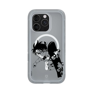 iPhone 16 Pro AirX 流變灰 - Detective Conan - 黑色滑板
