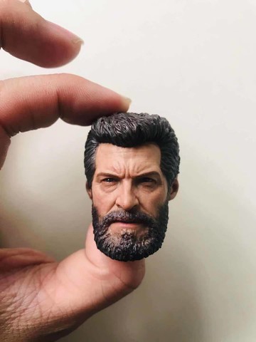 1/6 金剛狼3 老狼 洛根 羅根 狼叔 兵人偶頭雕