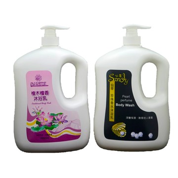 仙蒂沐浴乳2000ml * 2瓶 (檜木檀香/珍珠香水 )(方案3入組共6瓶6入組共12瓶)