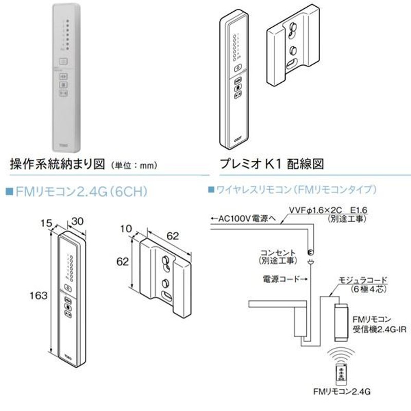 TOSO トーソー リモコン