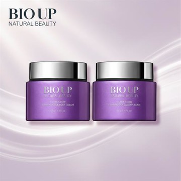 BIO UP 自然美 爆水膠原皺效全能霜50g *2入