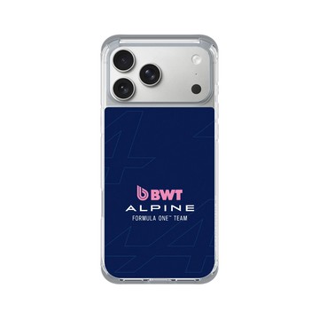 iPhone 17 Pro Max ClearX (MagSafe 兼容) 霜透灰 - Alpine - 2025 BWT Alpine Formula One Team Logo