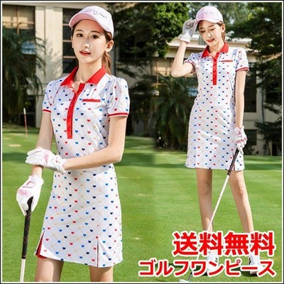 ゴルフワンピース レディース ゴルフウェア 半袖 ゴルフドレス オシャレ 女性用ワンピース レース スポーツウェア 春夏 ゴルフ用品 通販 Lineポイント最大get Lineショッピング