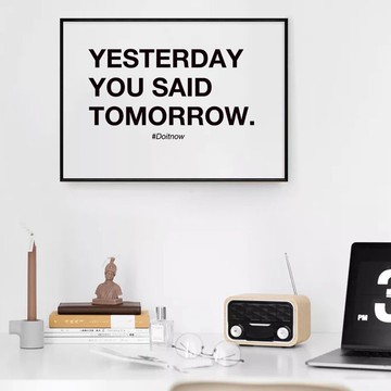 Yesterday You Said Tomorrow－掛畫/臥房/藝廊牆/餐廳/民宿/玄關