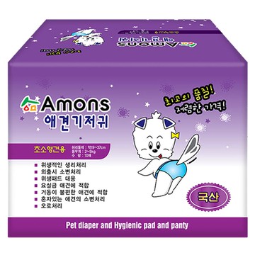 Amons 母犬專用寵物尿布  10片  1包