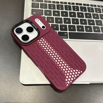 新款高級鏤空散熱殼蘋果18手機殼iPhone17promax16軟套15男14防摔