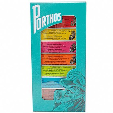 ├登山樂┤葡萄牙 葡國老人牌沙丁魚禮盒／7入組 (七種口味) # PT-SET001