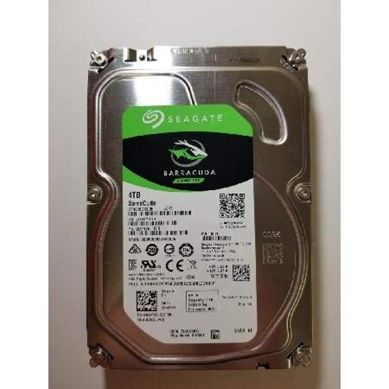 PC周辺機器シーゲート4TB HDD