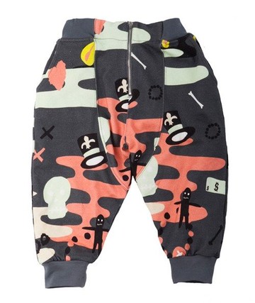 2015春夏 koolabah Voodoo print 有機棉寬垮褲