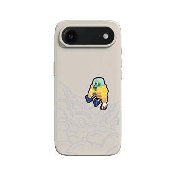 iPhone Air SolidX 貝殼灰 - Graffiti / 街頭塗鴉 - 噴射起飛