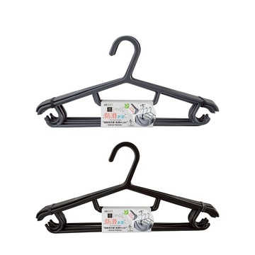 【UDiLiFE】 生活大師 墨墨 防滑衣架 6入 MIT 兩用衣架 多功能衣架 無痕衣架 止滑衣架 晾衣架 曬衣架