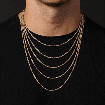 時尚原創潮牌hiphop金說唱麻花鏈