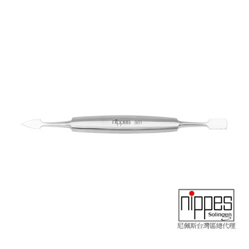 nippes德國不鏽鋼雙頭指甲甘皮兩用甲溝棒