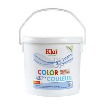 Klar  德國環保居家清潔 Klar 基礎溫和洗衣粉(彩色衣物) 4.750kg (KL014)