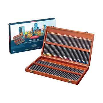 【DERWENT 德爾文】 PROCOLOUR油性色鉛72色-木盒裝 DW2302524【APP滿額下單10%點數(單一帳號最高5000點)】1/31止