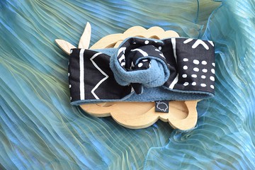 Moscow •• 雙面設計搖粒絨頭帶 (藍色)