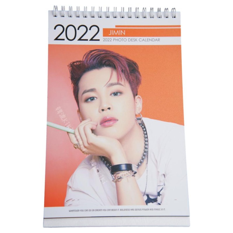 ジミン jimin bts 防弾少年団 バンタン 2022年・2023年 卓上カレンダー