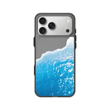 iPhone 17 Pro Max Clear (相機按鈕) 酷墨灰 - Ocean Collection: Let's Sea 海洋系列：一路向海 - 午後波光