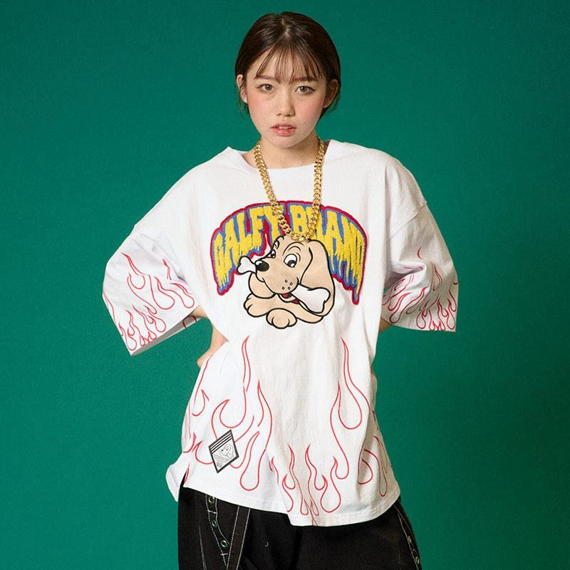 ガルフィー 半袖Tシャツ 炎上大学 改 L XL GALFY メンズ