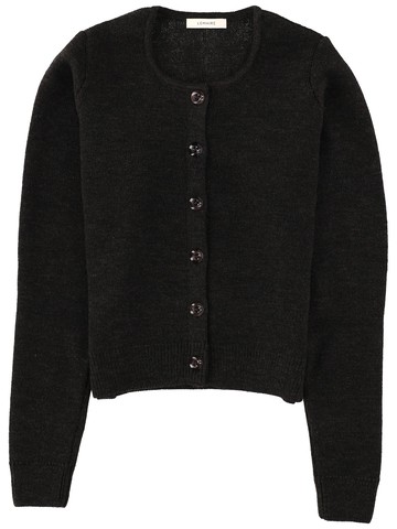 lemaire wool blend cardigan