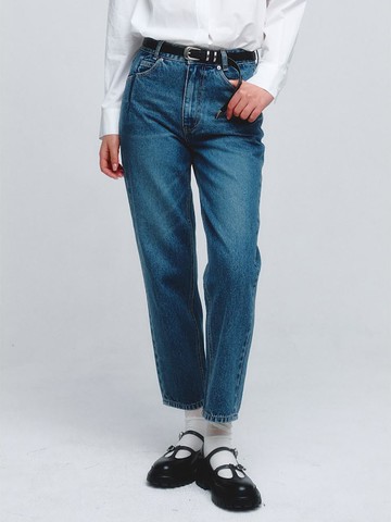 Signature Slim Beggy Fit Denim Pants Blue (KE4121M51P)