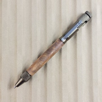 黃金樟工業風按壓原子筆/手工原子筆/KOBE手工筆