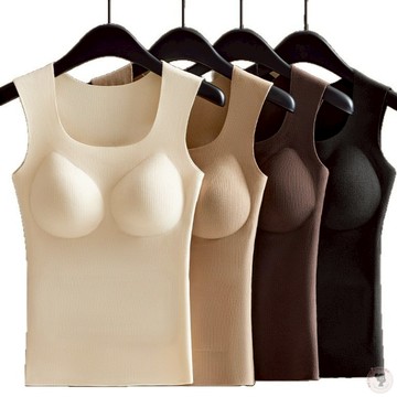 現貨🔥新一代鎖溫羊毛蠶絲內搭背心 Bratop 發熱背心 暖腹設計 四色可選 小可愛