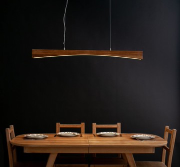 線性吊燈、餐桌燈、現代吊燈、木質吊燈