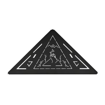 ShineTrip 山趣 鹿之荒野鐵網桌板  三角板  1個