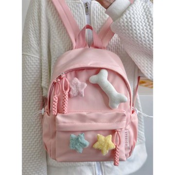 可愛星星輕便小書包日系ins清新學生小眾迷你雙肩包森系少女背包