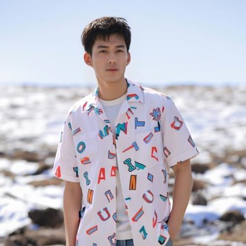 夏季男士短袖沙灘襯衫男薄款夏威夷海邊度假速干寬松大碼花襯衣潮