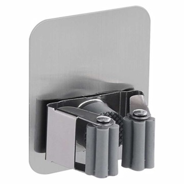 超級工廠 不鏽鋼拖把架 一般款  白色  1個